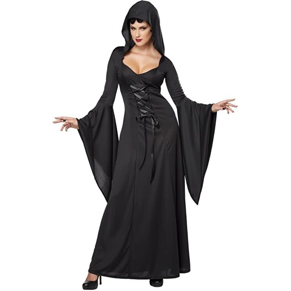 California Costumes Plus-Size Deluxe Hooded Robe, XS